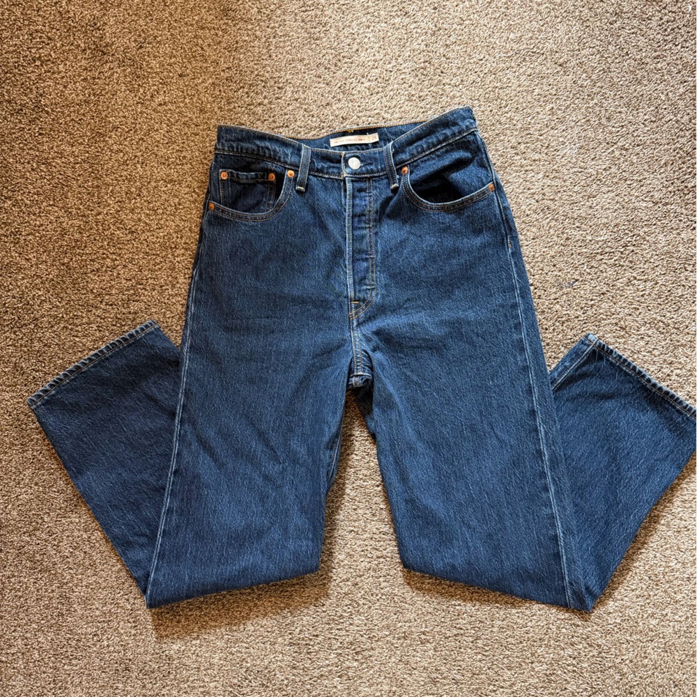 Levi’s Ribcage ankle straight jeans